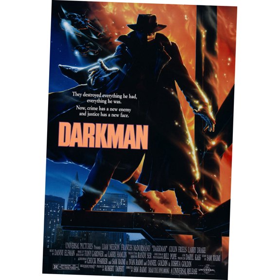 Poster Time Darkman Movie Poster 11inx17in Mini Poster 11x17 poster Color Category: Multi, Unframed, Ages: Adults