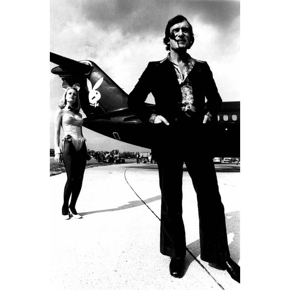 Poster Time Hugh Hefner Poster 11Inx17In Mini Poster 11X17 Poster Color Category: Multi, Unframed, Ages: Adults, Rectangle