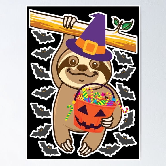 Poster Trick Or Treat Poster - No Framed, Vintage Wall Art, Hot Trend!, 8x12