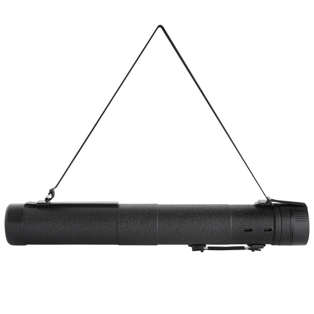 Walmart Black Expandable Poster Tube with Strap, Storage Container for