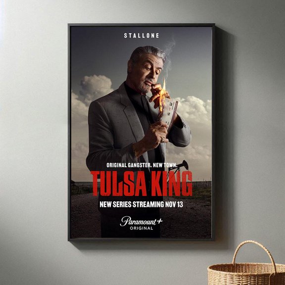 Poster Tulsa King Tv Poster Print 2024 Movie Poster | Modern Room Decorative Arts | Popular Film Gift 8X12, UNFRAMED