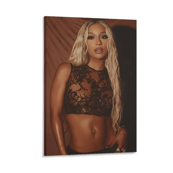 Poster Victoria Monet's Sexy Pop Singer Poster Decorative Painting Canvas Wall Art Living Room Posters Bedroom Painting 16x24inch(40x60cm)