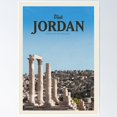 thumbnail image 1 of Poster Visit Jordan Wall Art, Unframed Prints For Home Or Office, Perfect Gift For Everyone, 8x12, 1 of 2