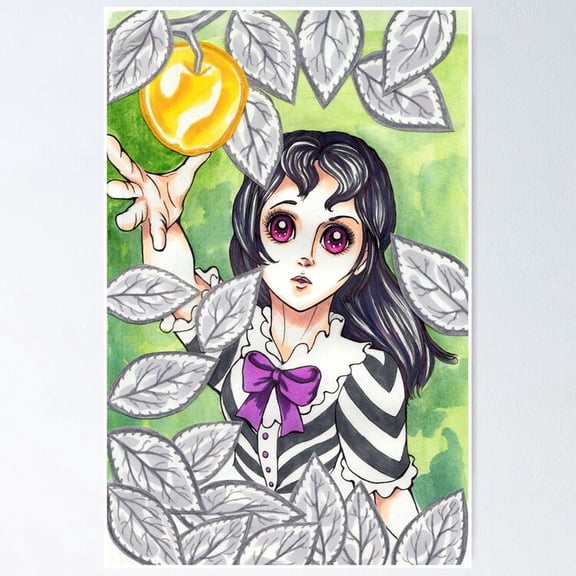 Poster Wind Through The Leaves Judgeth You - No Framed, Vintage Wall Art, Trendy Retro Print, Positive Quote Poster, Room Decor, Wall Art, 24x36