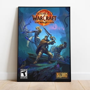 Poster WoW The War Within Poster, Frameless Wall Art & Print, Home Decor, World of Warcraft Poster WINXIE DECOR - 16X24, UNFRAMED