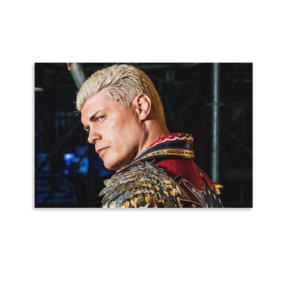 Poster Wrestling Cody Rhodes Picture Print Canvas Poster Wall Paint Art Posters Decor Modern Home Artworks Gift 12x18inch(30x45cm)