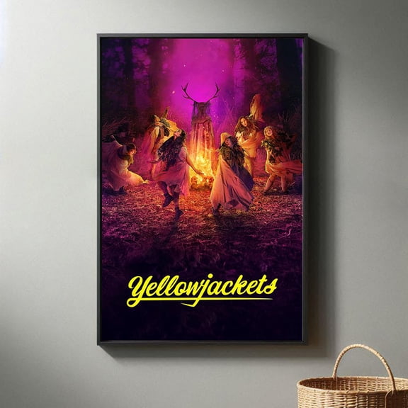 Poster Yellowjackets Tv Poster Print 2025 Movie Poster | Modern Room Decorative Arts | Popular Film Gift 8X12, UNFRAMED