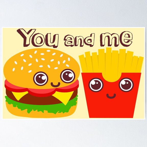 Poster You And Me Poster - No Framed, Vintage Wall Art, Hot Trend!, 12x18