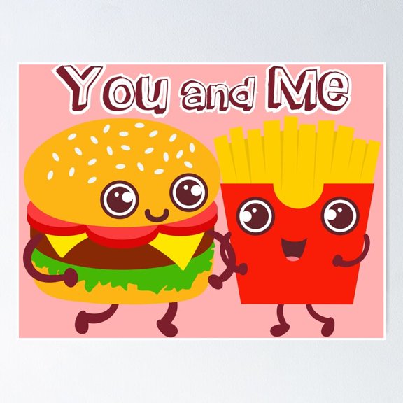 Poster You And Me Poster - No Framed, Vintage Wall Art, Hot Trend!, 24x36