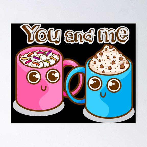 Poster You And Me Poster - No Framed, Vintage Wall Art, Hot Trend!, 24x36