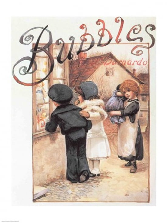 Poster advertising Bubbles magazine Canvas Art - (18 x 24)