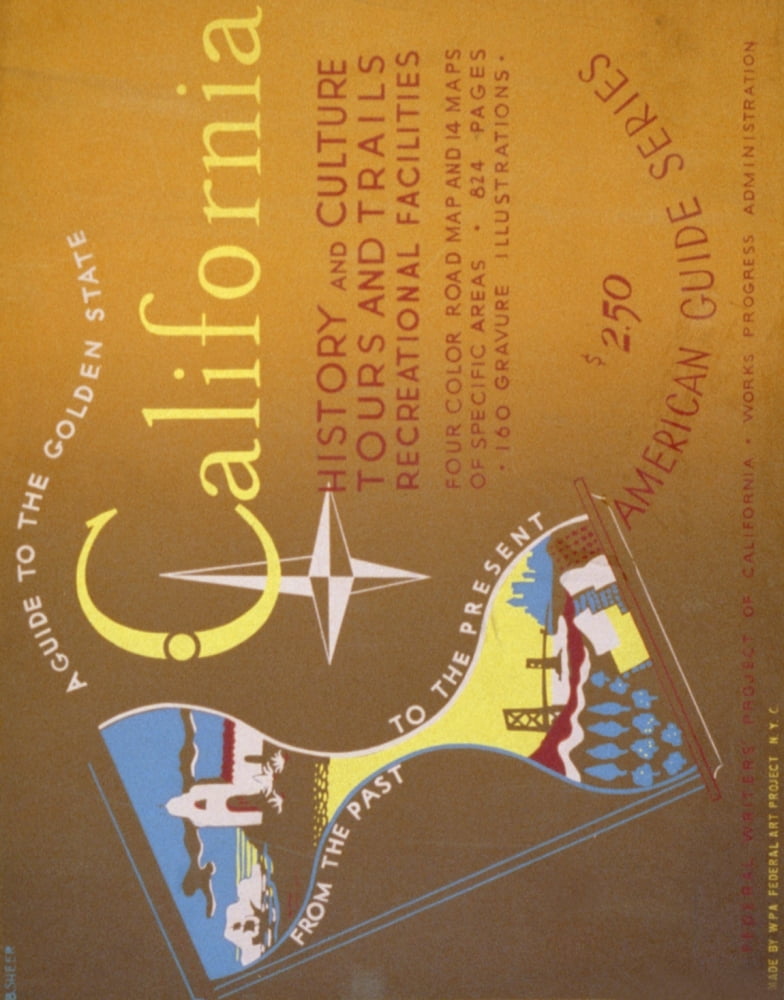 Poster c1936-41 California Canvas Art - Benjamin Sheer (24 x 36)