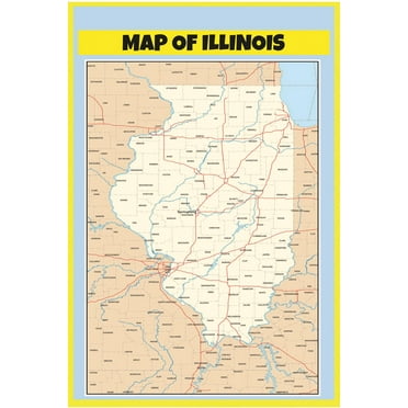 18x24 World Map - Laminated Wall Map Poster Print Perfect for ...