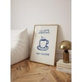 thumbnail image 1 of PosterArt Americano Coffee Poster Wall Art, Minimalist Italian-Inspired Illustration For Cafe Or Kitchen Decor, 24x36 UNFRAMED, 1 of 3
