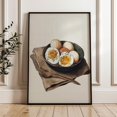 thumbnail image 1 of PosterArt Eggs Poster, Hand-Drawn Breakfast Illustration Wall Art Print, Cozy Kitchen Decor, 12x18 UNFRAMED, 1 of 3