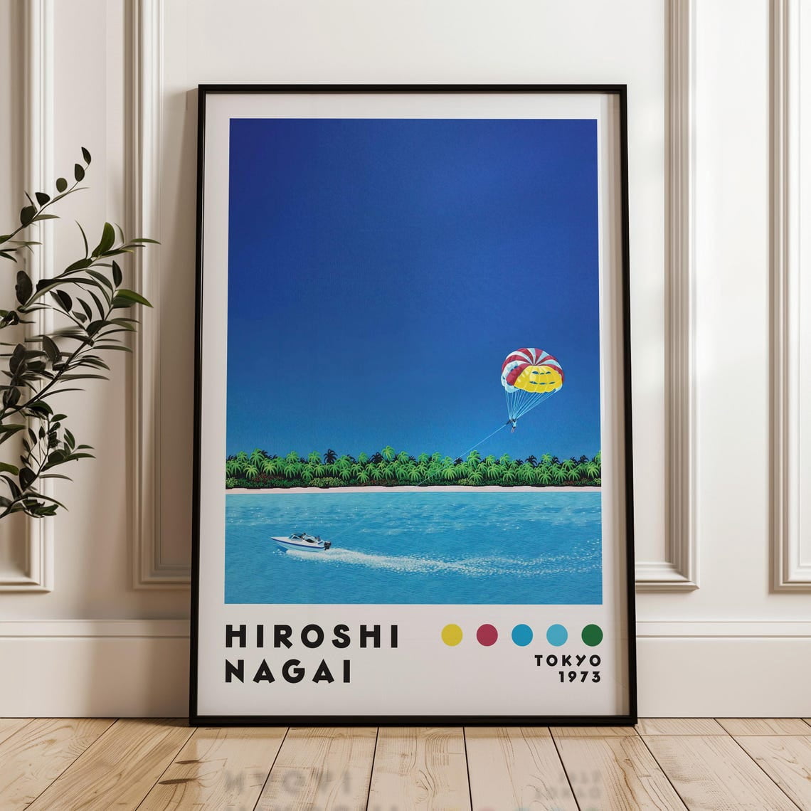 PosterArt Hiroshi Nagai Art Print, Japanese Art Poster, Home Decor