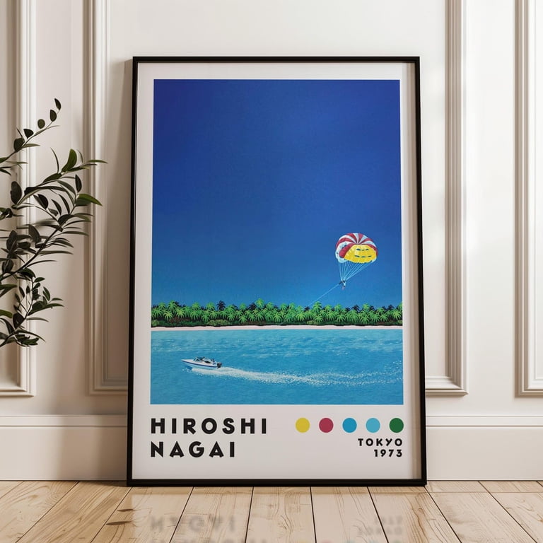 PosterArt Hiroshi Nagai Art Print, Japanese Art Poster, Home Decor