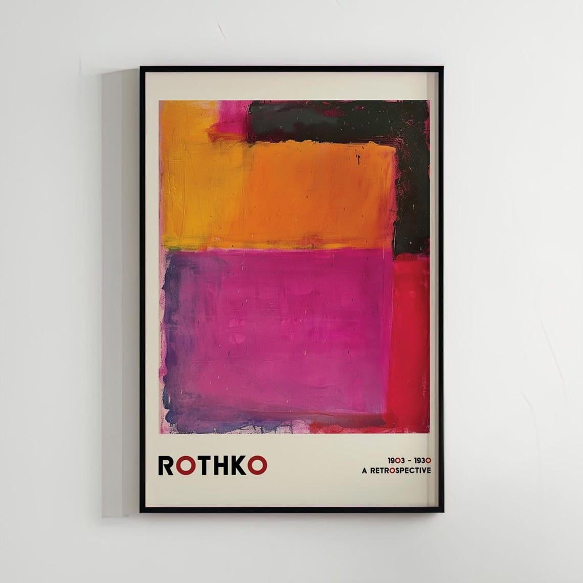 Mark Rothko Printable PosterArt Mark Rothko Art Poster, Printable Wall Art, Abstract Art ...
