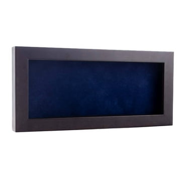PosterPalooza 10x20 Shadow Box Frame Brown Walnut Wood