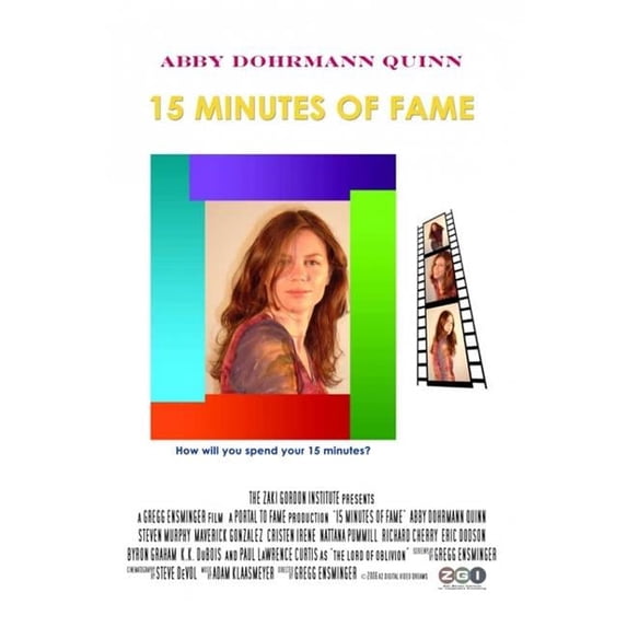 Posterazzi 15 Minutes of Fame Movie Poster - 27 x 40 in.