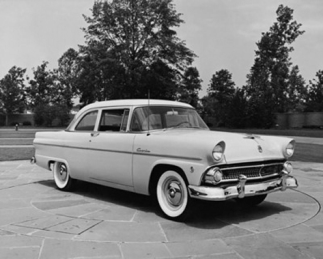 Posterazzi 1955 Ford Customline Canvas Art -  (24 x 36)