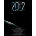 thumbnail image 1 of Posterazzi  2012 C.2009 - Style I Movie Poster, 1 of 1