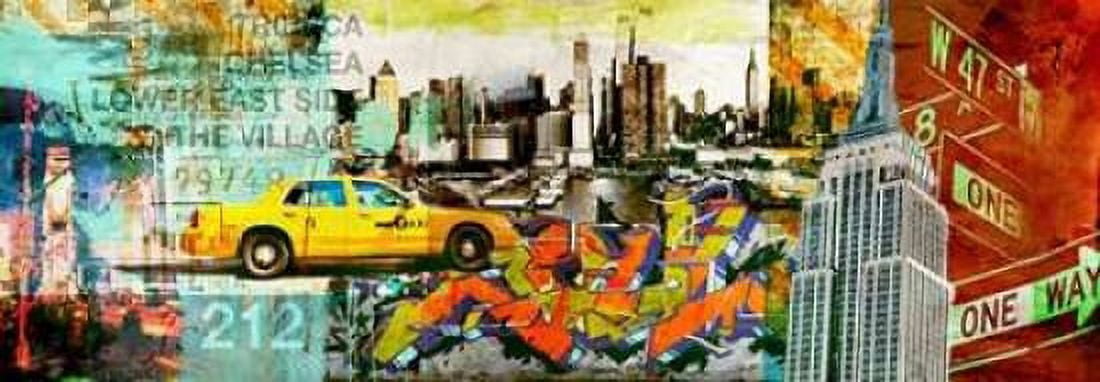 Posterazzi 212 NYC Canvas Art - Terry Farrell (10 x 20)