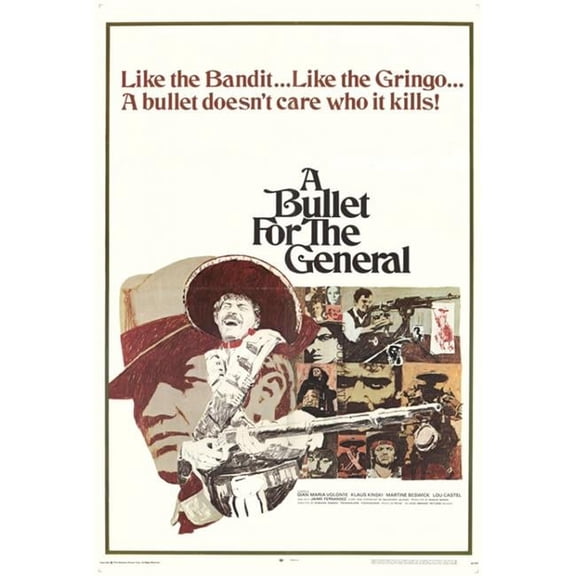 Posterazzi A Bullet for the General Movie Poster - 27 x 40 in.