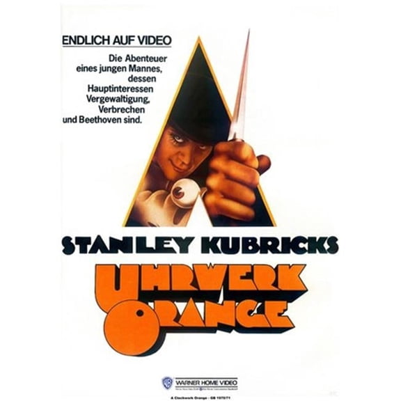 Posterazzi A Clockwork Orange Movie Poster - 11 x 17 in.