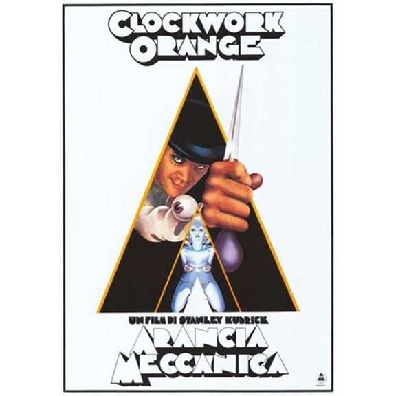 Posterazzi A Clockwork Orange Movie Poster - 11 x 17 in.