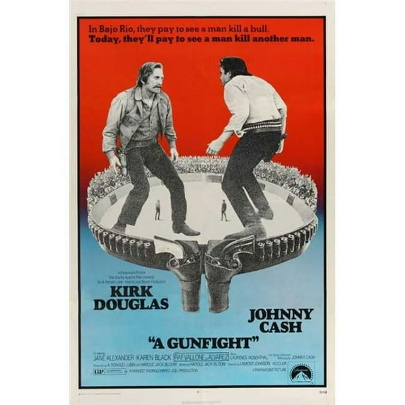 Posterazzi A Gunfight Movie Poster - 27 x 40 in.