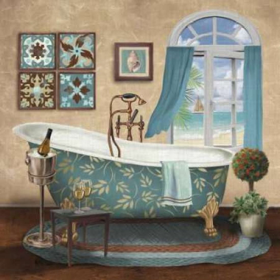 Posterazzi A Little Me Time II Canvas Art - Conrad Knutsen (24 x 24)