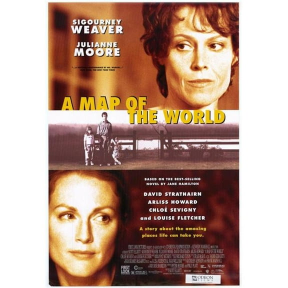 Posterazzi  A Map of the World Movie Poster - 27 x 40 in.