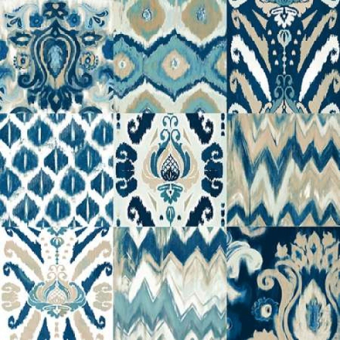 Posterazzi A Touch of Flourish Nine Patch Canvas Art - Patricia Pinto (24 x 24)