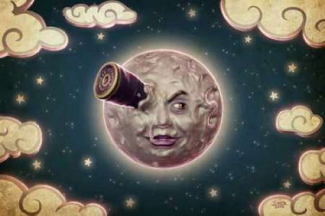 Posterazzi A Trip to the Moon Canvas Art - Jose Luis Martin (24 x 36)