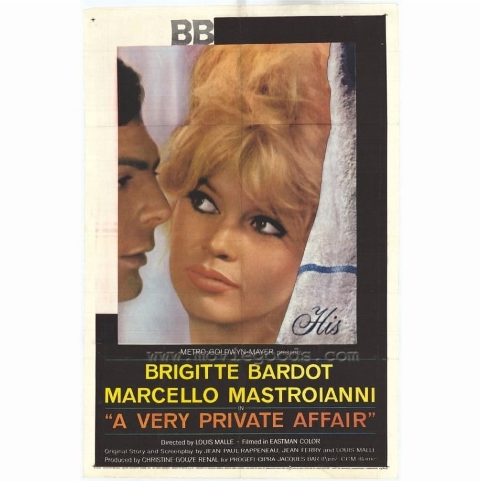 Posterazzi MOVEF4399 A Very Private Affair Movie Poster - 27 x 40 in.