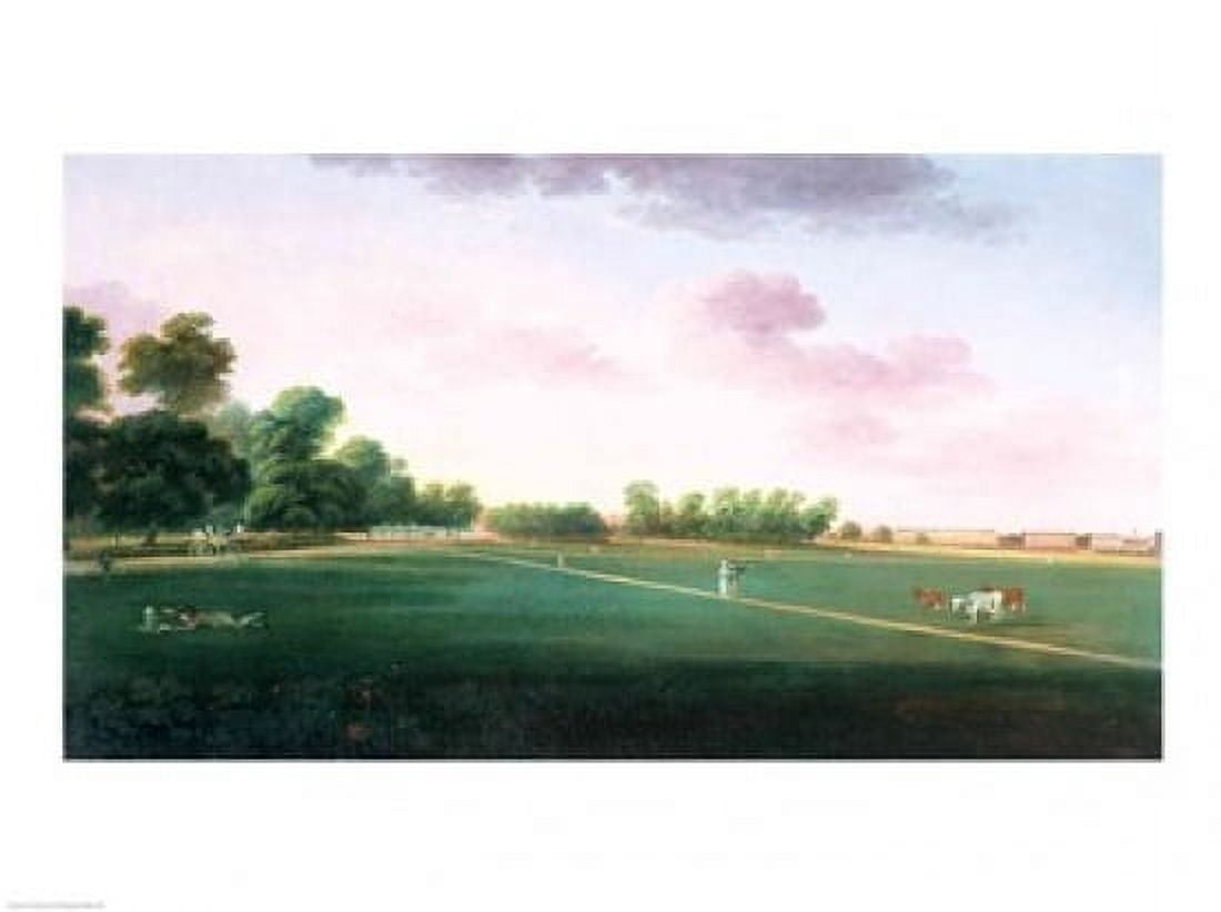 Posterazzi A View of Hyde Park Canvas Art - JMW Turner (36 x 24)