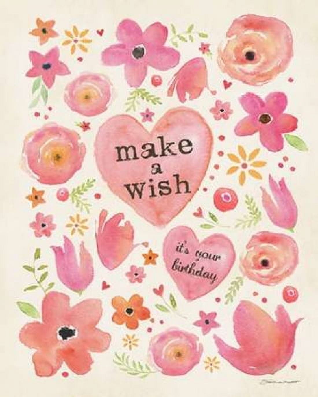 Posterazzi A Wish Canvas Art - Stephanie Marrott (24 x 30)