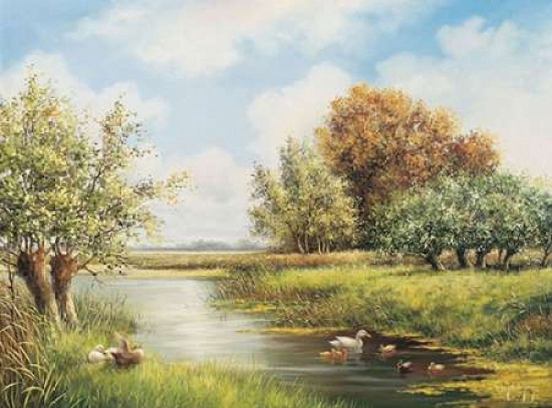 Posterazzi A natural peace Canvas Art - Johan de Jong (18 x 24)
