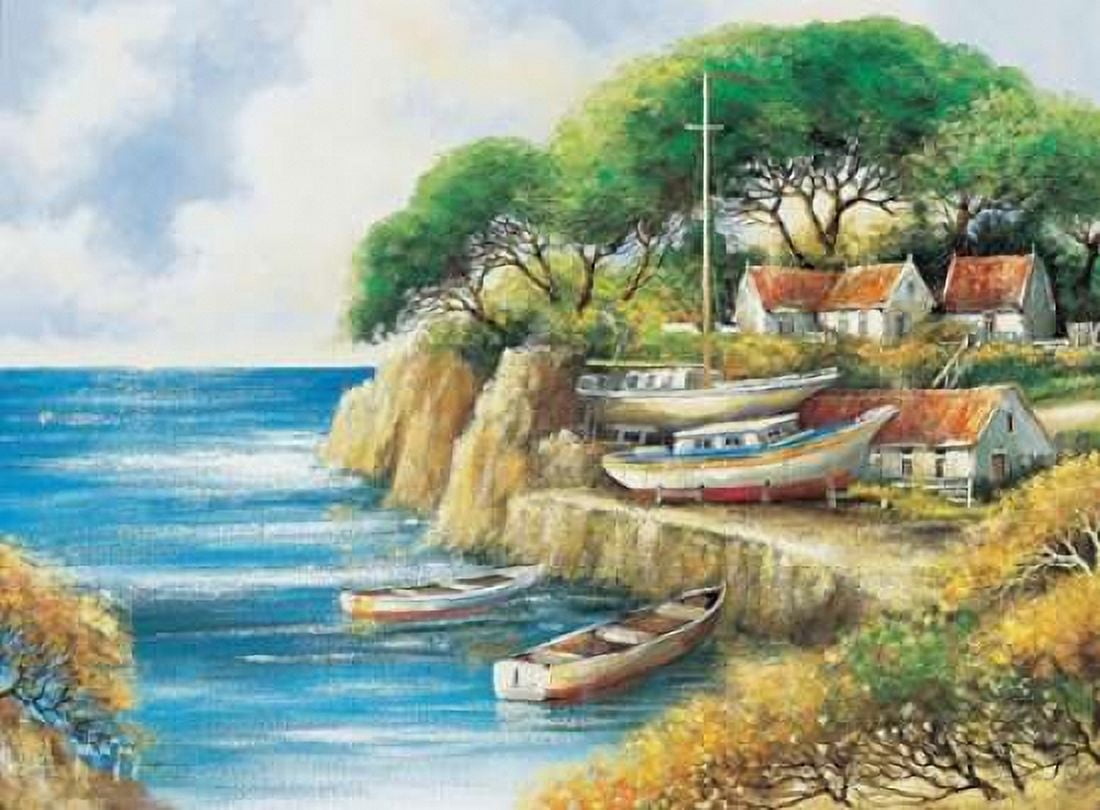 Posterazzi A sailors tranquillity Canvas Art - Johan de Jong (18 x 24)