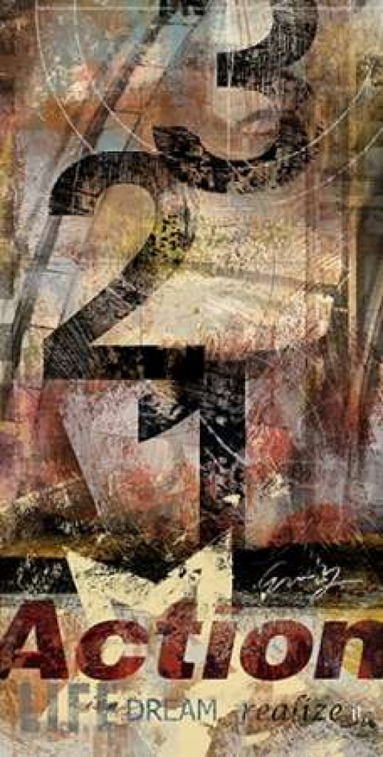 Posterazzi ACTION Canvas Art - Eric Yang (24 x 48)