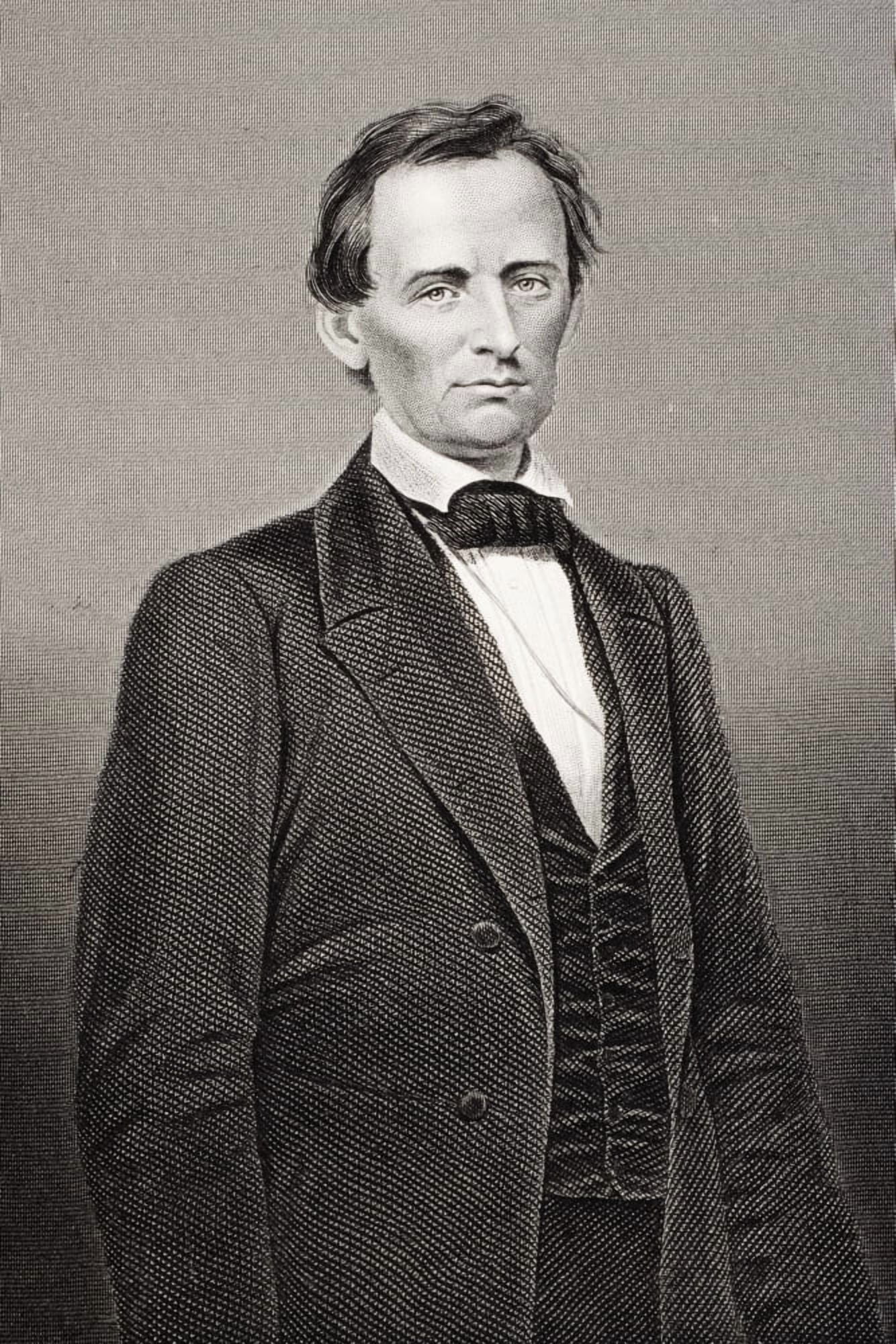 Posterazzi Abraham Lincoln 18091865 16Th President Of The United States 186165 From A 19Th Century Print Engraved By D J Pound From A Photograph Canvas Art - Ken Welsh Design Pics (22 x 34)