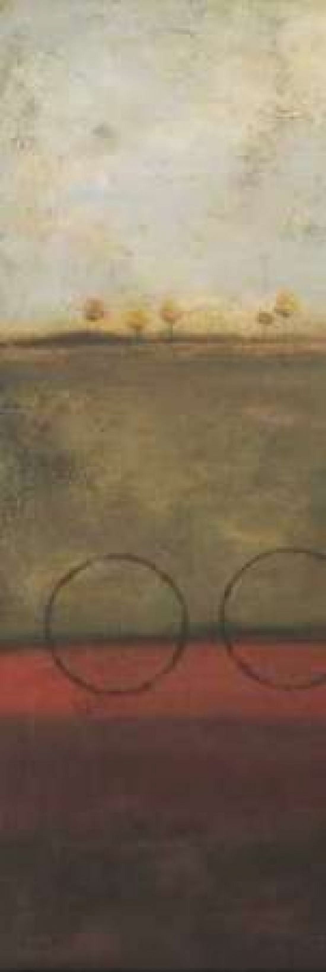 Posterazzi Abstract Landscape II Canvas Art - Stephanie Marrott (12 x 36)