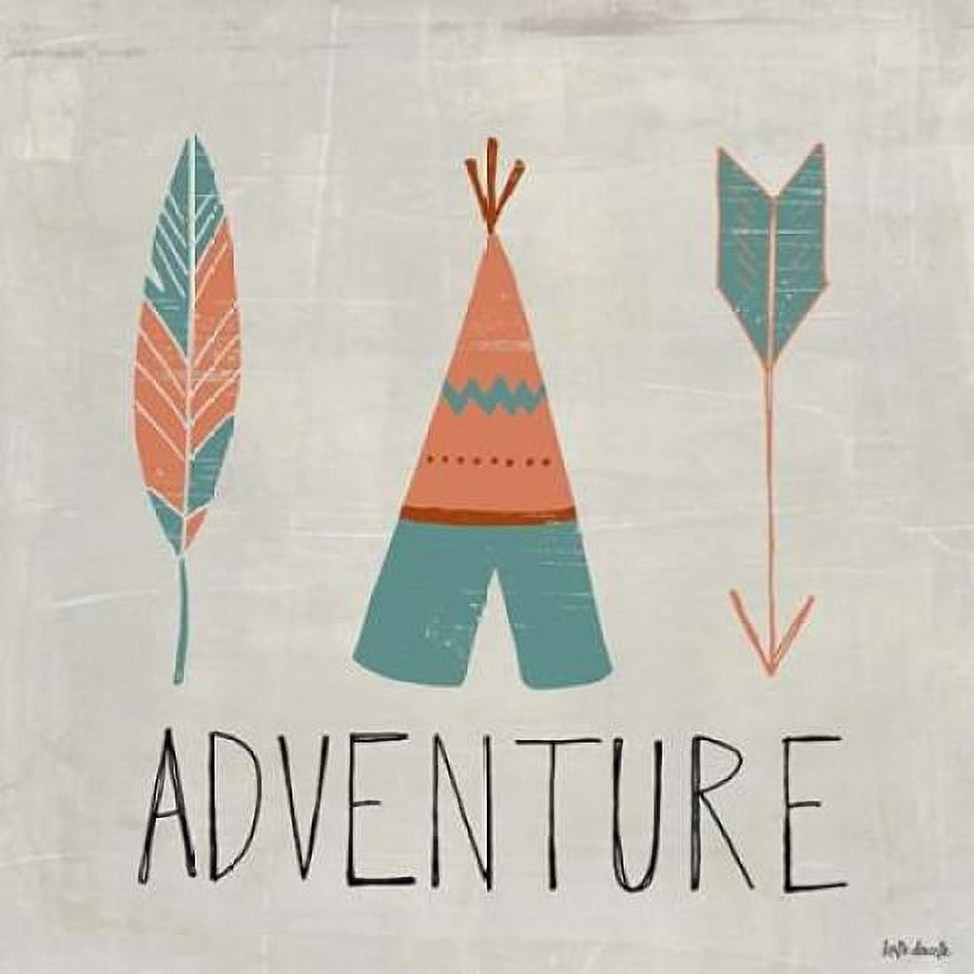 Posterazzi Adventure Canvas Art - Katie Doucette (24 x 24)