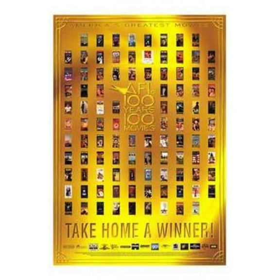 Posterazzi Afi - 100 Years of Movies Movie Poster