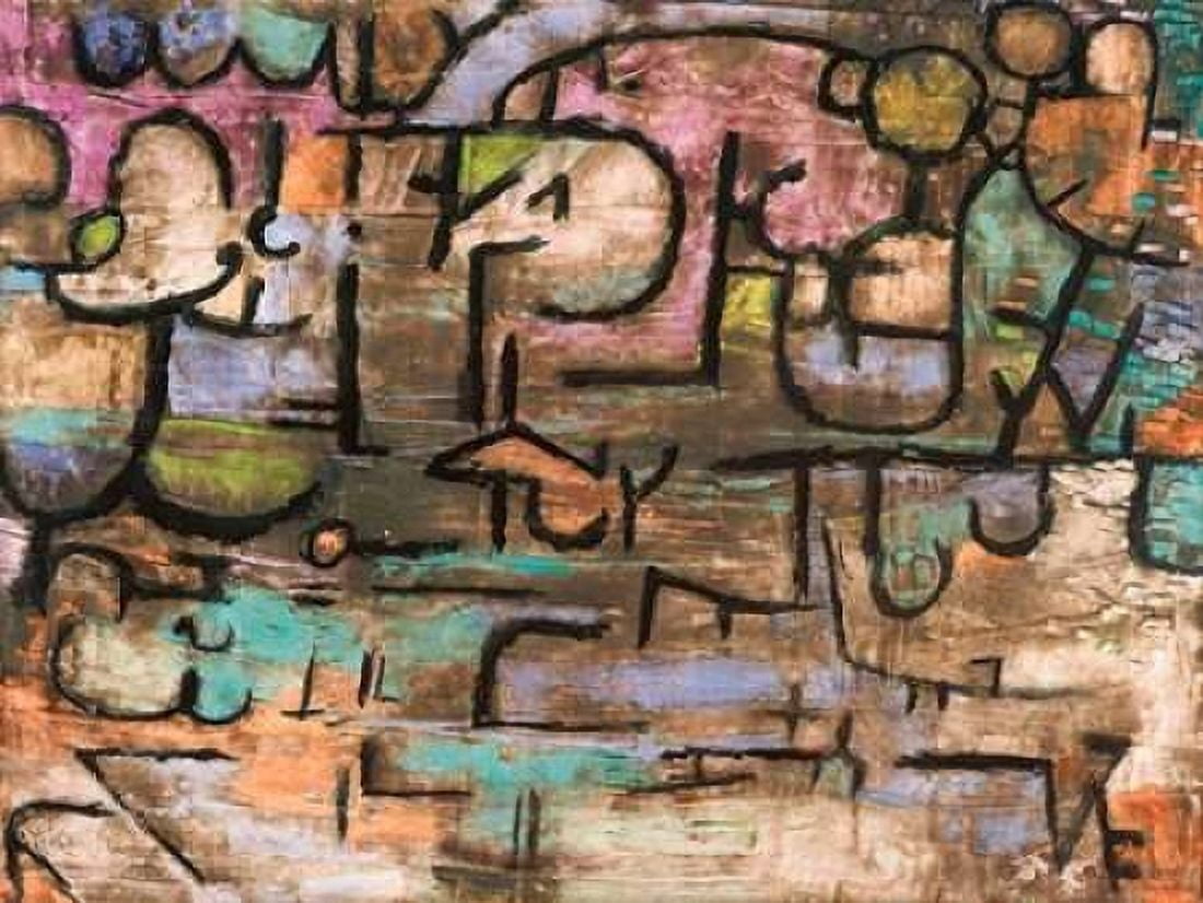 Posterazzi After the Flood Canvas Art - Paul Klee (22 x 28)