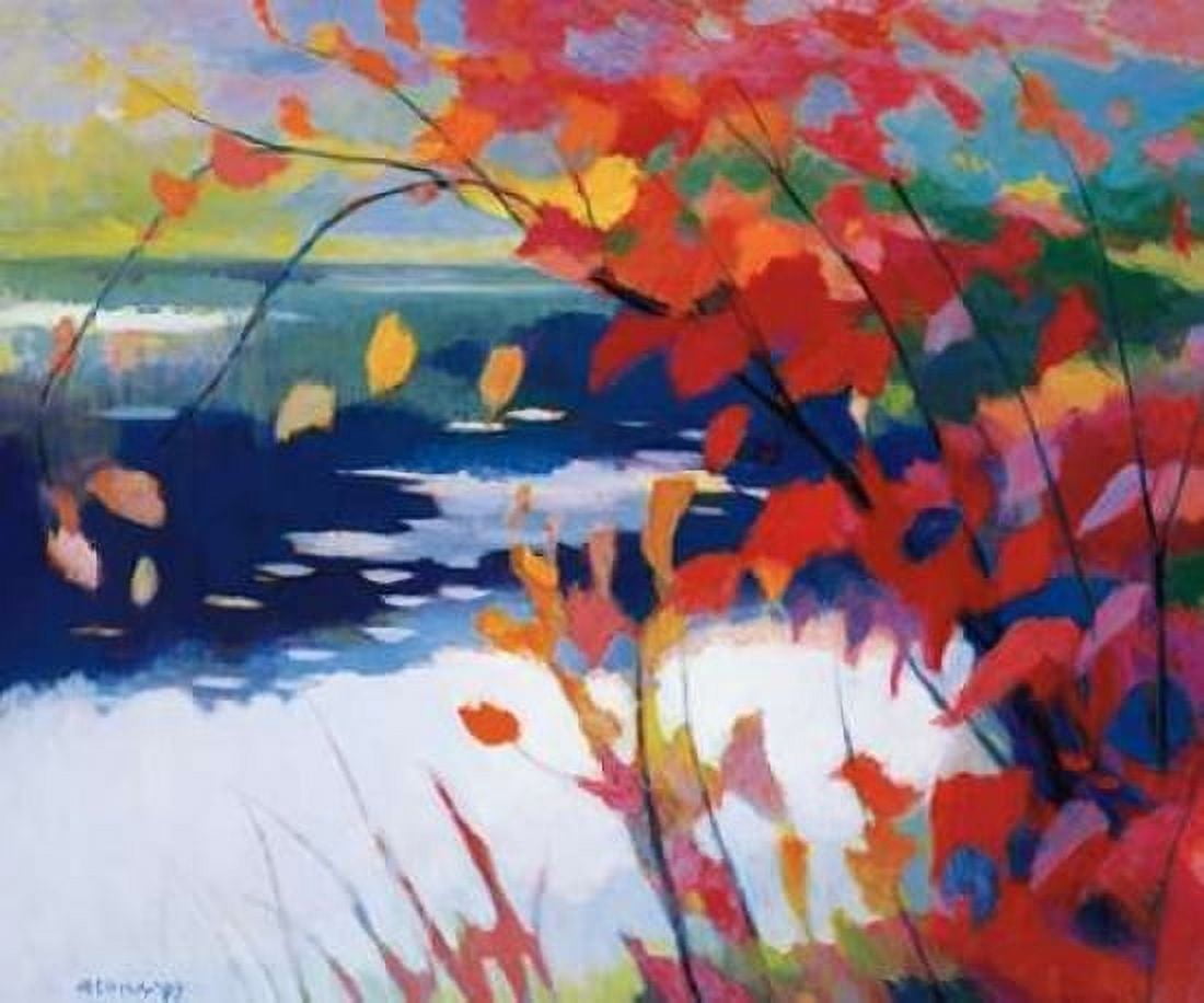Posterazzi Afternoon Calm Canvas Art - Tadashi Asoma (20 x 24)