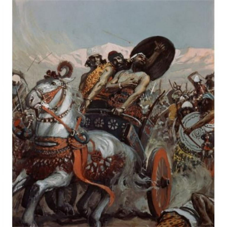 Posterazzi Ahab Pierced by an Arrow James Tissot 1836 1902 French