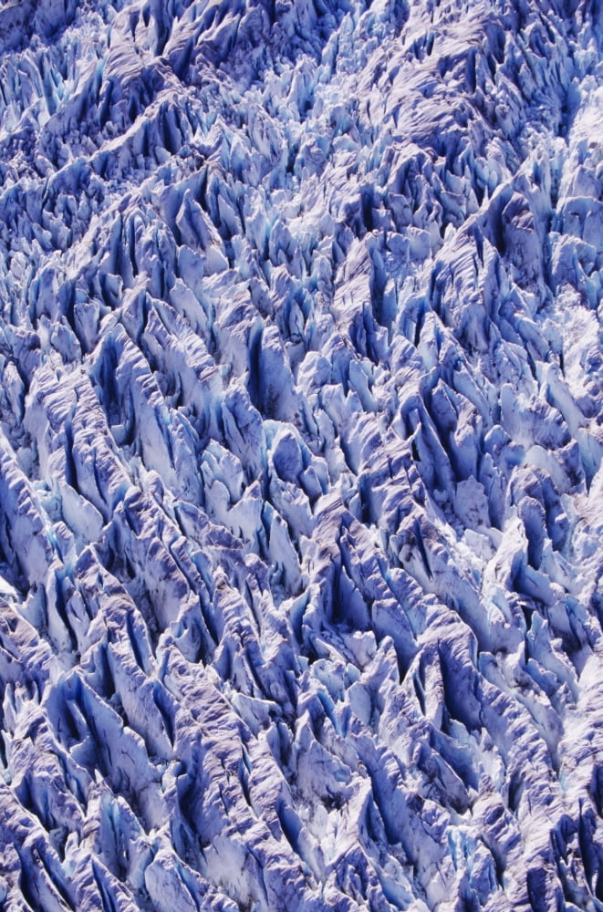 Posterazzi Alaska Tracy Arm-Fords Terror Wilderness Area Detail Of Glacier Canvas Art - John Hyde  Design Pics (22 x 34)
