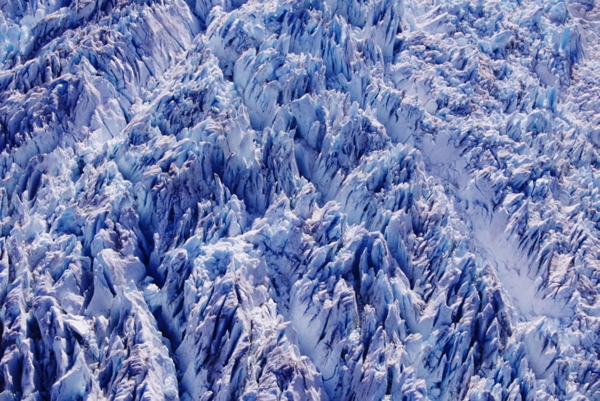Posterazzi Alaska Tracy Arm-Fords Terror Wilderness Area Detail Of Glacier Canvas Art - John Hyde Design Pics (34 x 22)